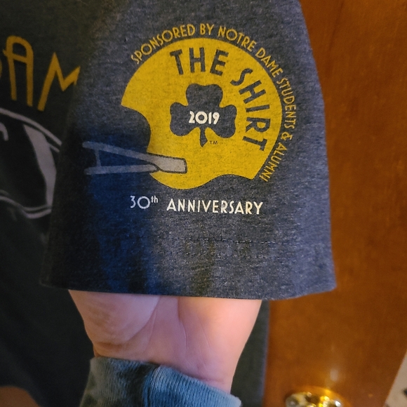 Men's 30th anniversary Notre Dame Tee - Picture 3 of 5